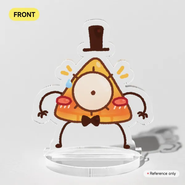 Flustered Bill cipher Standee