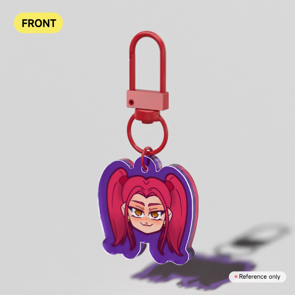 Mira kpop demon hunters chibi keychain