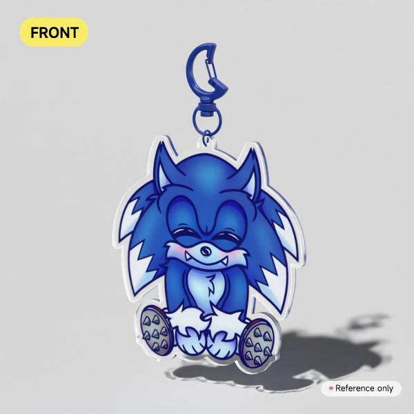 Werehog Sonic Clear Acrylic Keychain