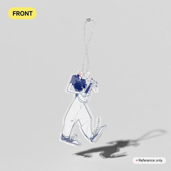 Buckethead Acrylic Keychain