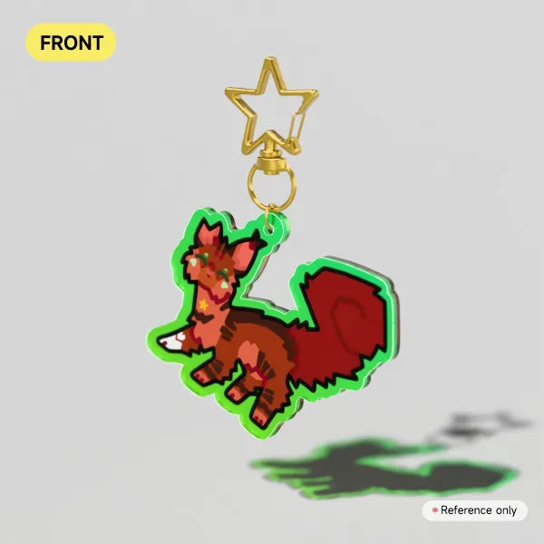 Warriors Stylized: Squirrelstar Acrylic Keychains