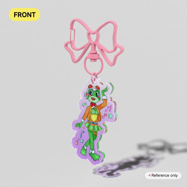 TADC x Vocaloid Ribbit Gumi Keychain