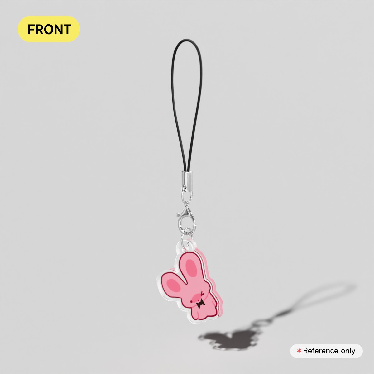 [GSGW] Good Friend Braun Keychain with Smile Sticker :)