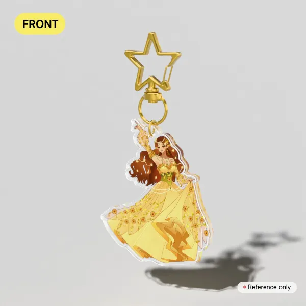 Azure Princess Keychain