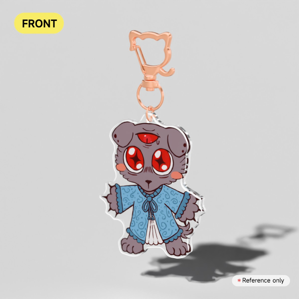 Aamon - Rounded Acrylic Keychain