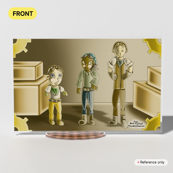 The Resistance Clear Acrylic Standees