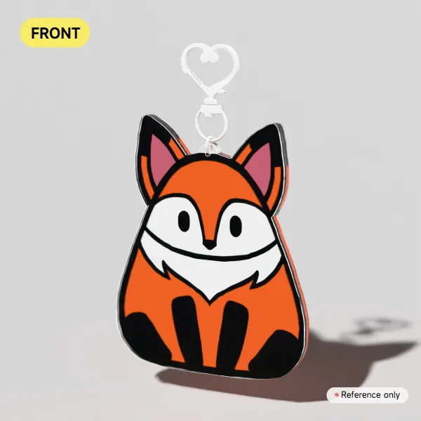 Onigiri Animals Fox Keychain