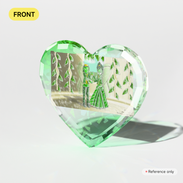 The Dance of the Royal Fairies Broken Glass Gemstone Acrylic Blocks