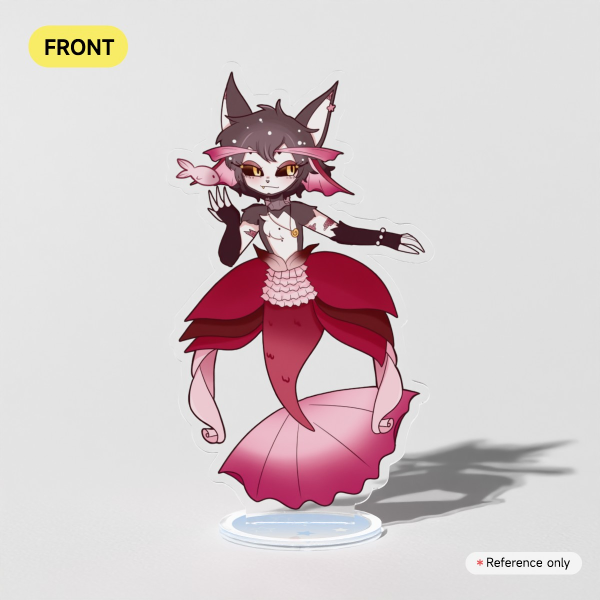 Merman Husk 2.0 standee | hazbin hotel