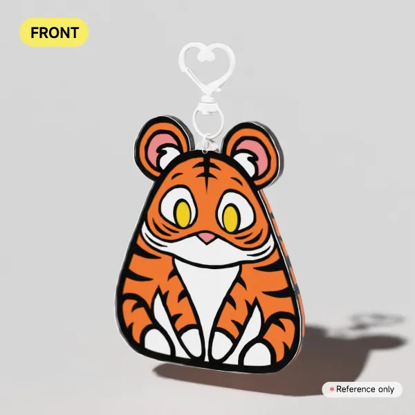 Onigiri Animals Tiger Keychain