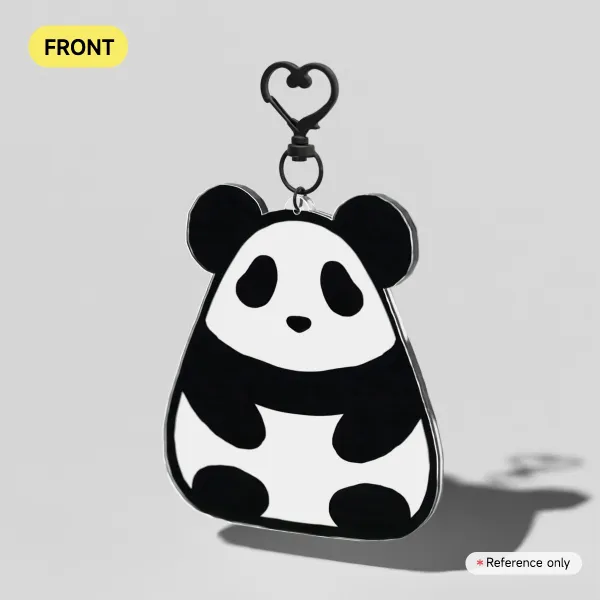 Onigiri Animals Panda Keychain