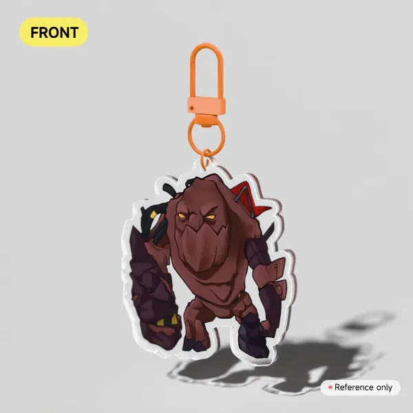 Clear Acrylic Keychains
