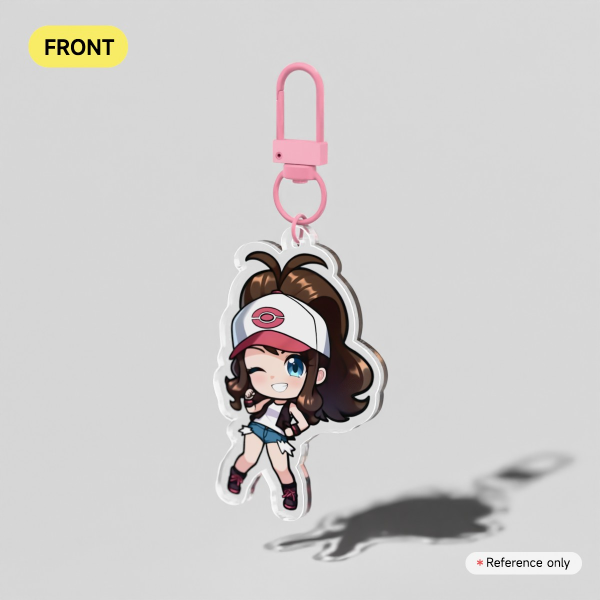 Chibi Hilda Clear Acrylic Keychain