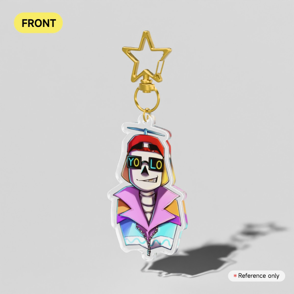 Clear Acrylic Keychains