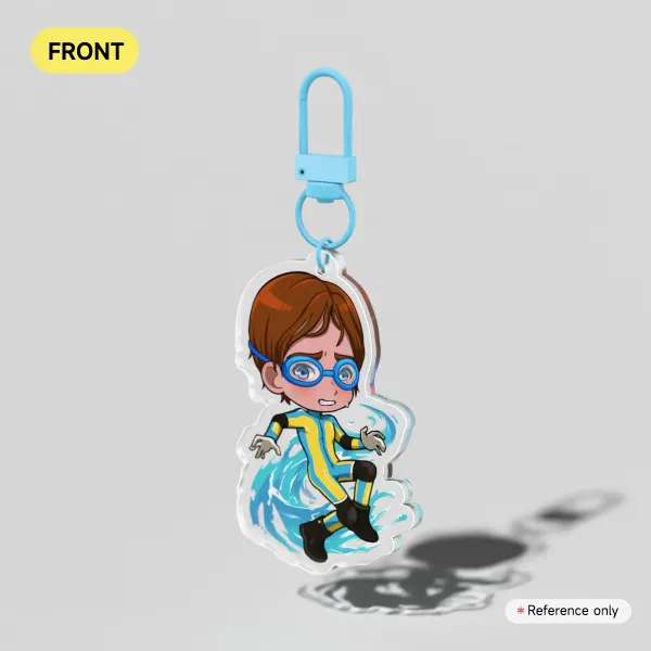 Clear Acrylic Keychains