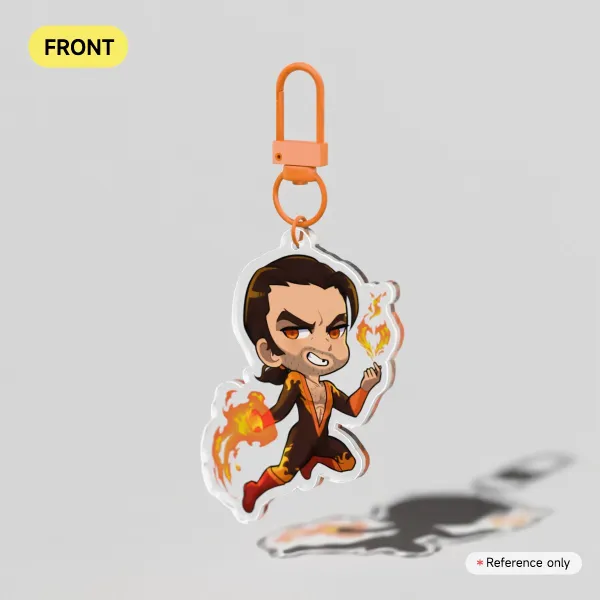 Clear Acrylic Keychains