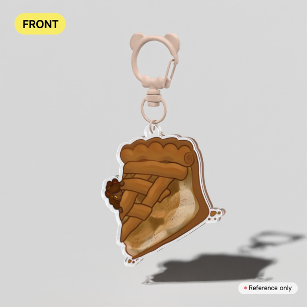 Apple Pie Fanatic Keychain