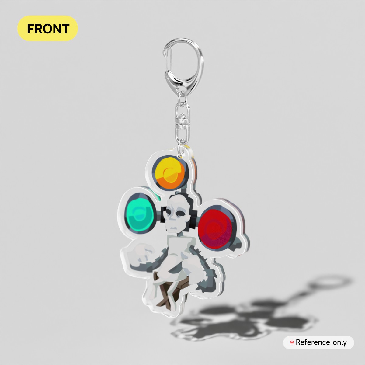 At work || Endacopia Keychain