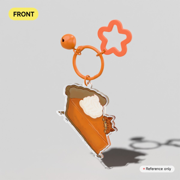 Pumpkin Pie Lover Keychain