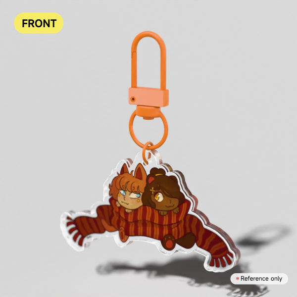 Scar Time Keychain