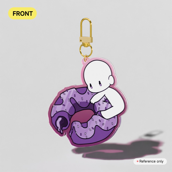 YCH Donut Keychain (solo ver)