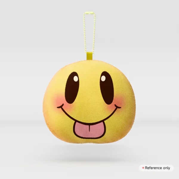 Glaggle Mochi Face Plush Keychain