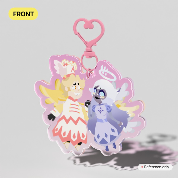 Serapherd Hand Holding Keychain