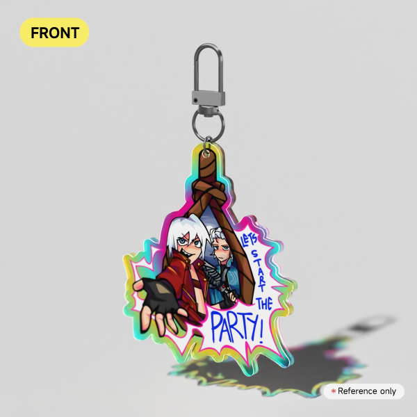 Spardabros Rope Acrylic Keychain
