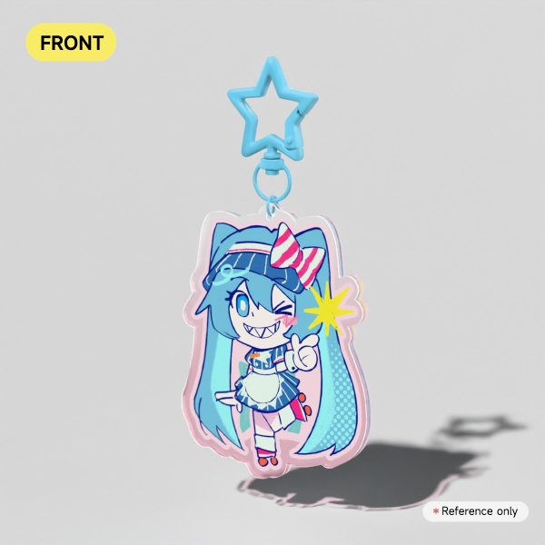 Mesmerizer Hatsune Miku Keychain