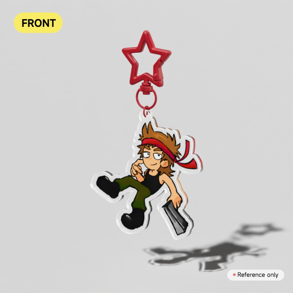 Tord Eddsworld acrylic keychain