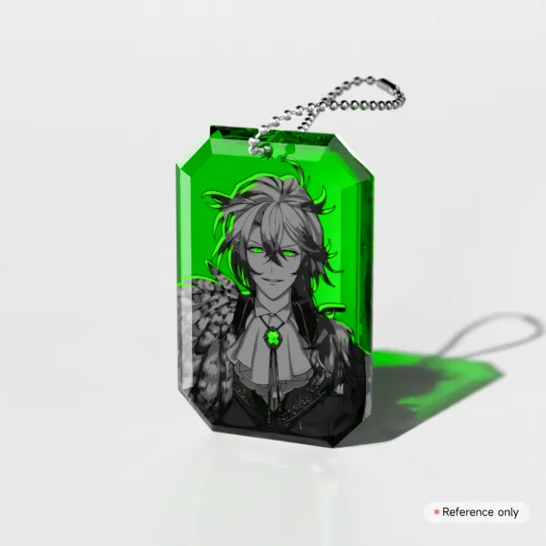 Acrylic Gemstone - Evil