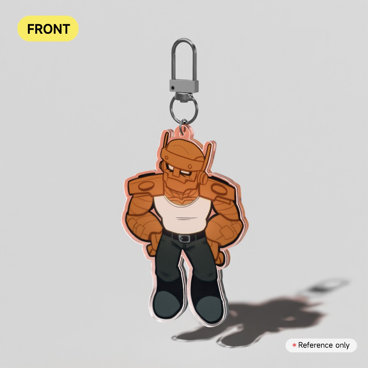 Cliff Steele 'Robotman' Acrylic Keychain