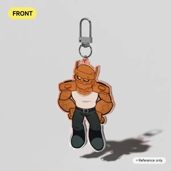 Cliff Steele 'Robotman' Acrylic Keychain