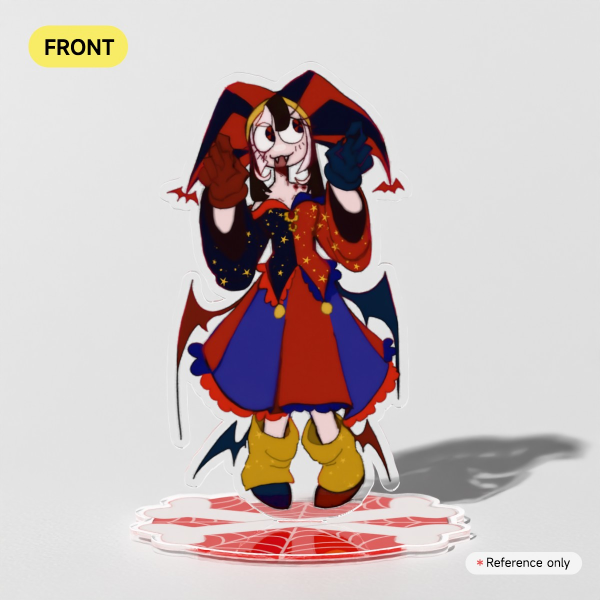 Pomni Vampire AU Acrylic Standee