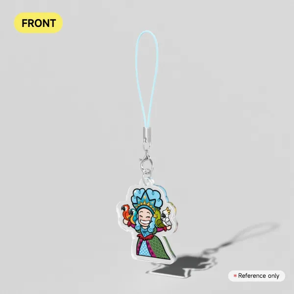 Queen Eleonora Phone Charm