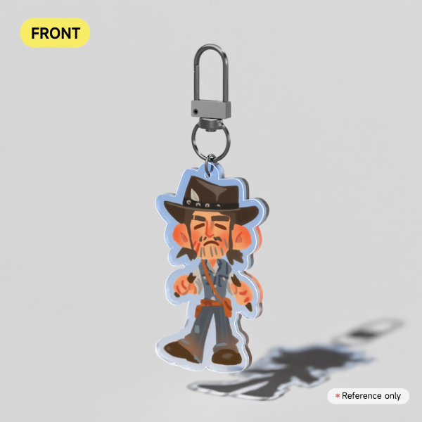 john acrylic keychain 62mm