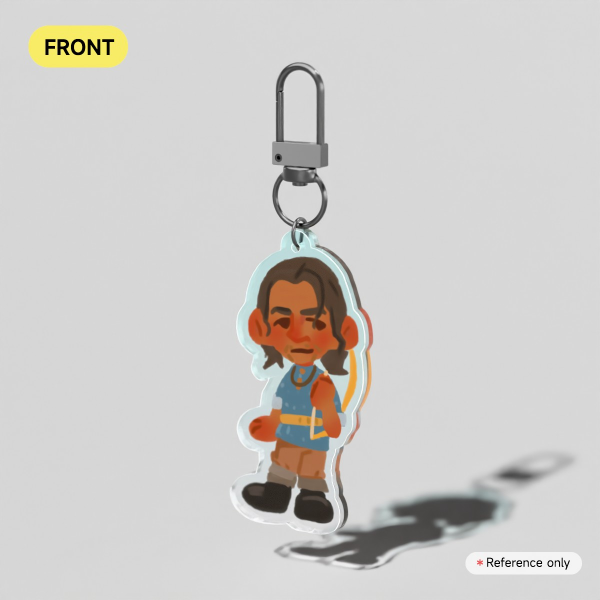 charles acrylic keychain 63mm