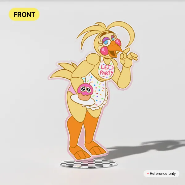 Toy chica Clear Acrylic Standee