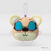 Lily Stargazer Mochi Face Plush Keychain