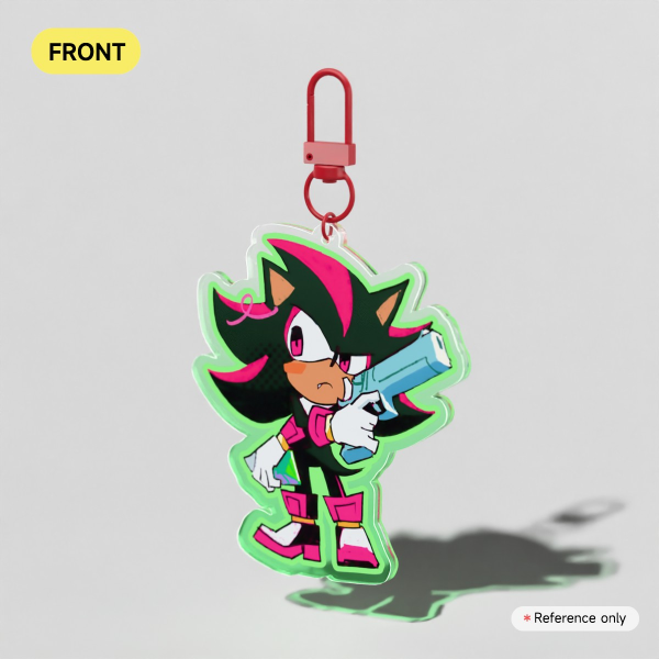 Shadow the Hedgehog Keychain