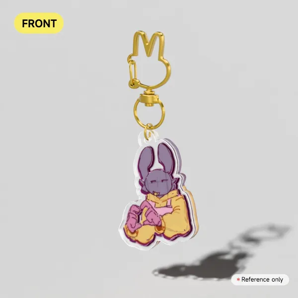 Jax Clear Acrylic Keychains