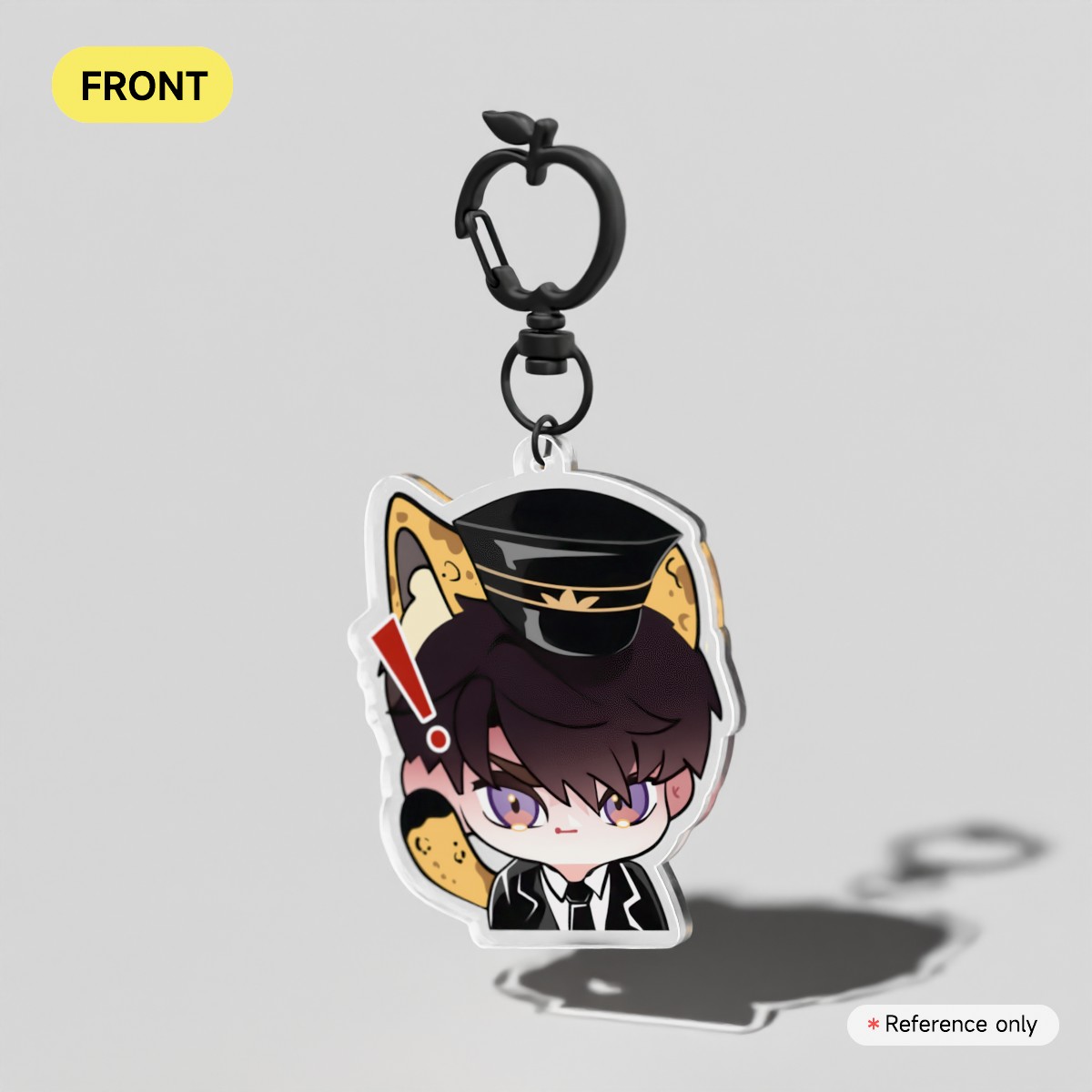 Colonel Caleb Acrylic Keychains - Leopardleb Series