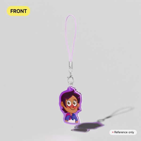 Luz Noceda Phone Charm Single-side Rounding Acrylic Keychains