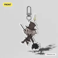Chimney Urchin Acrylic Keychain