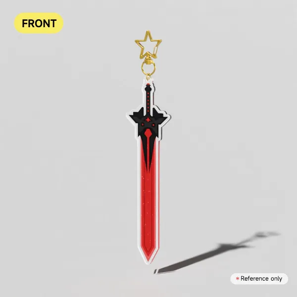 Crimson Oath Greatsword - Acrylic Keychain