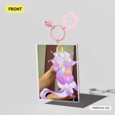 Soup filled Kibi || Clear Acrylic Keychains