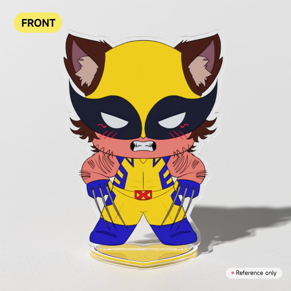 Kitty Wolverine Standee
