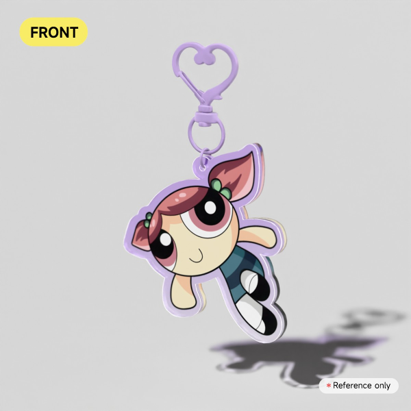 Bubbles x Evie Keychain