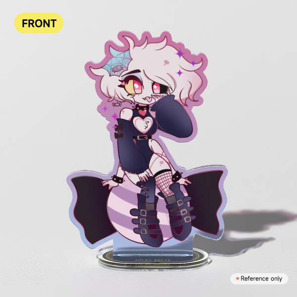 LIMITED Spooky Angel Dust standee || hazbin hotel