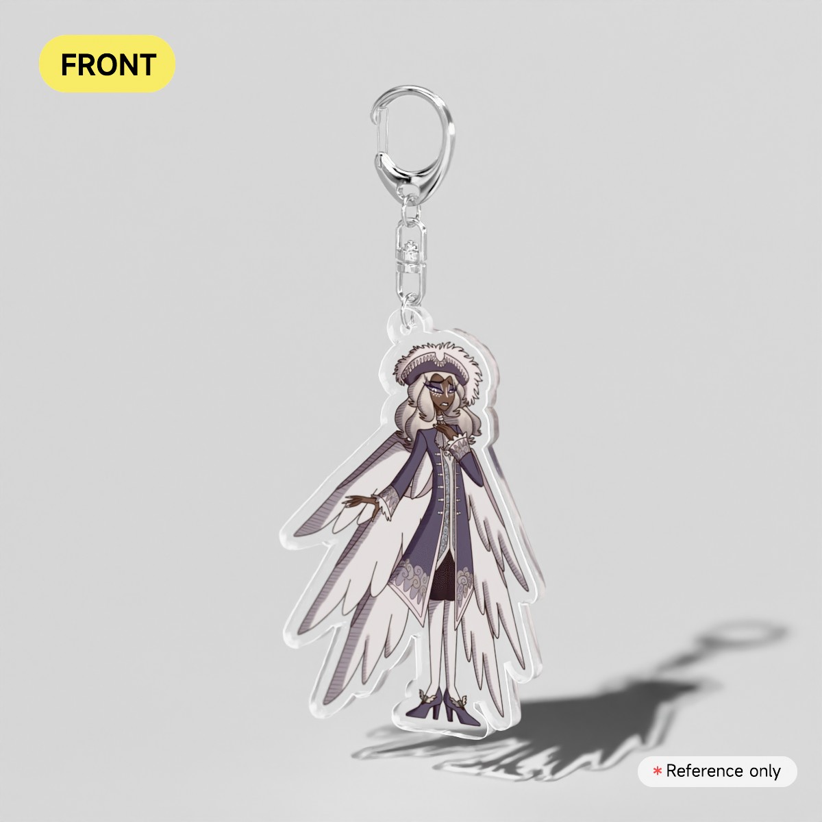 Hazbin Hotel Pirates | Governess Sera - Clear Acrylic Keychains